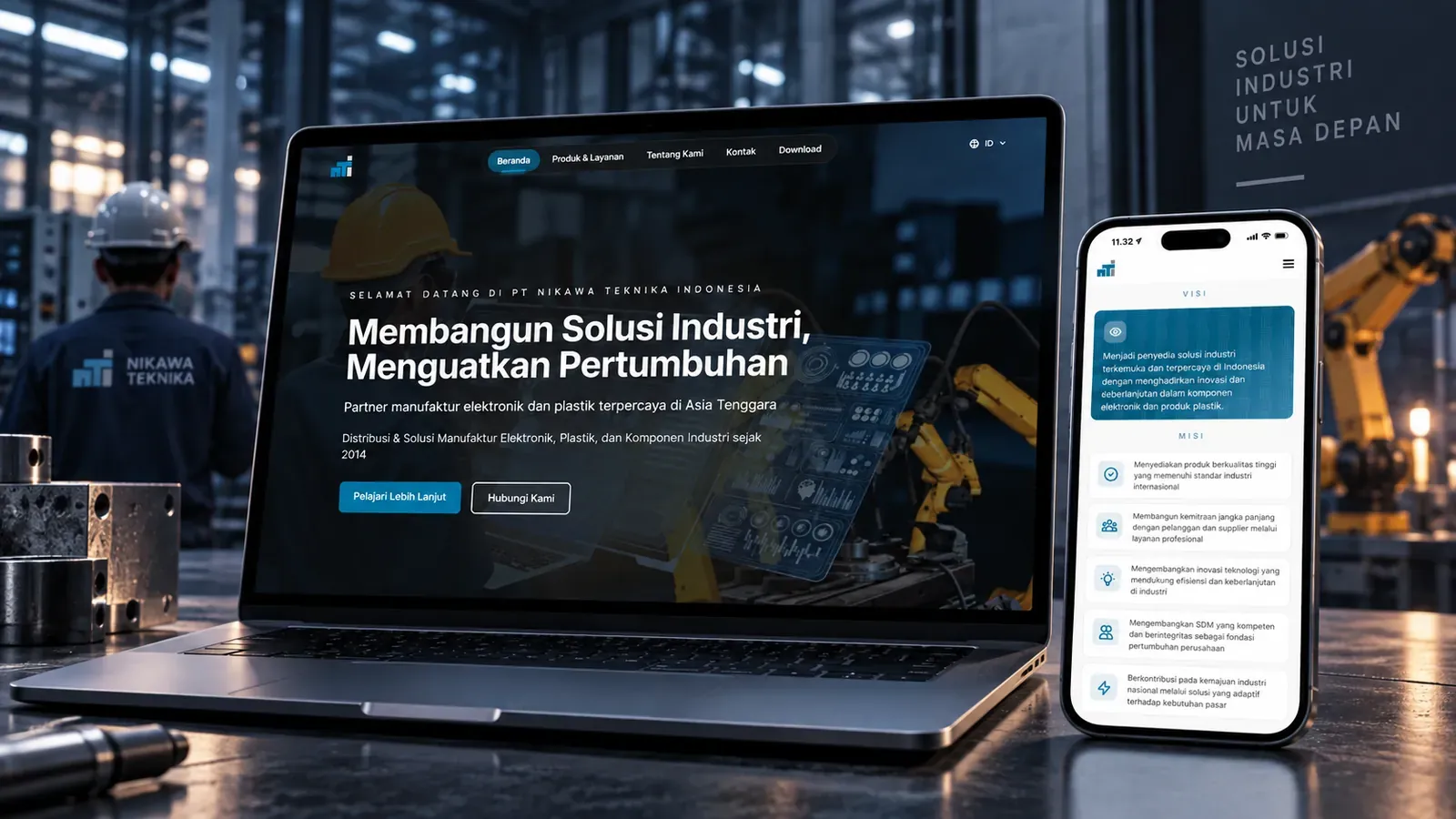PT Nikawa Teknika Indonesia - Corporate Digital Presence