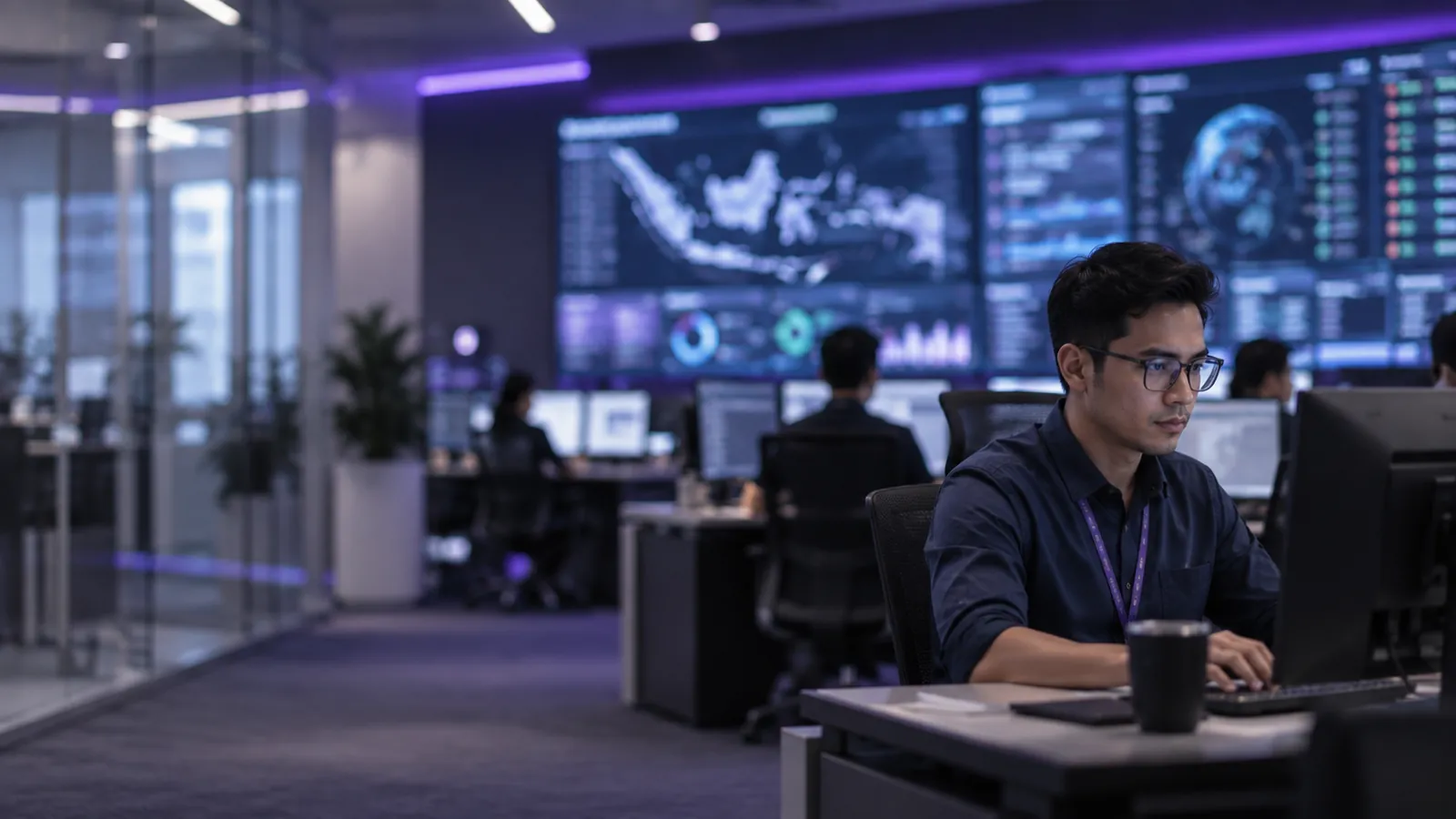 Telecommunications infrastructure and network operations center