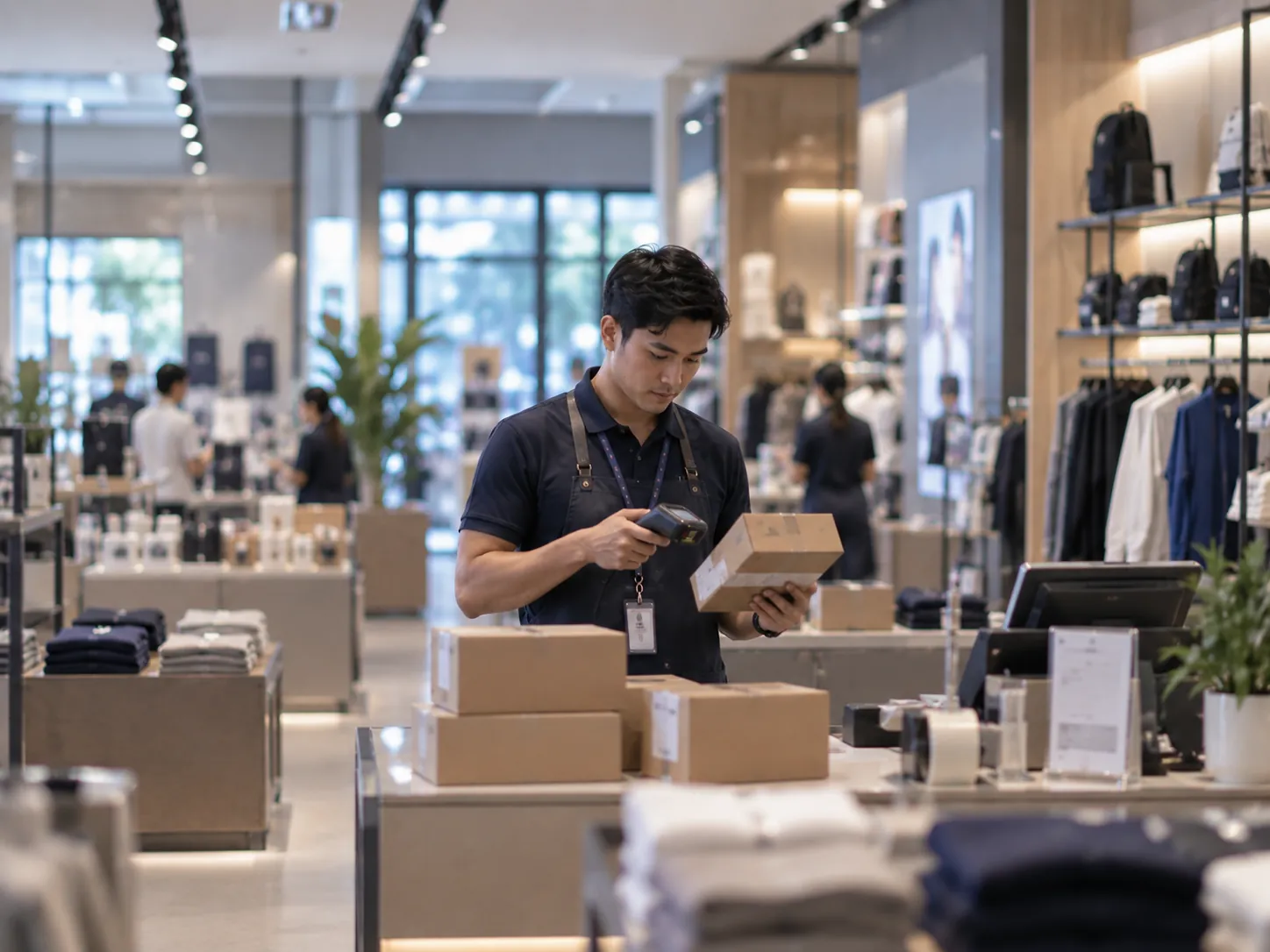 Smart retail store technology and cashier transaction systems