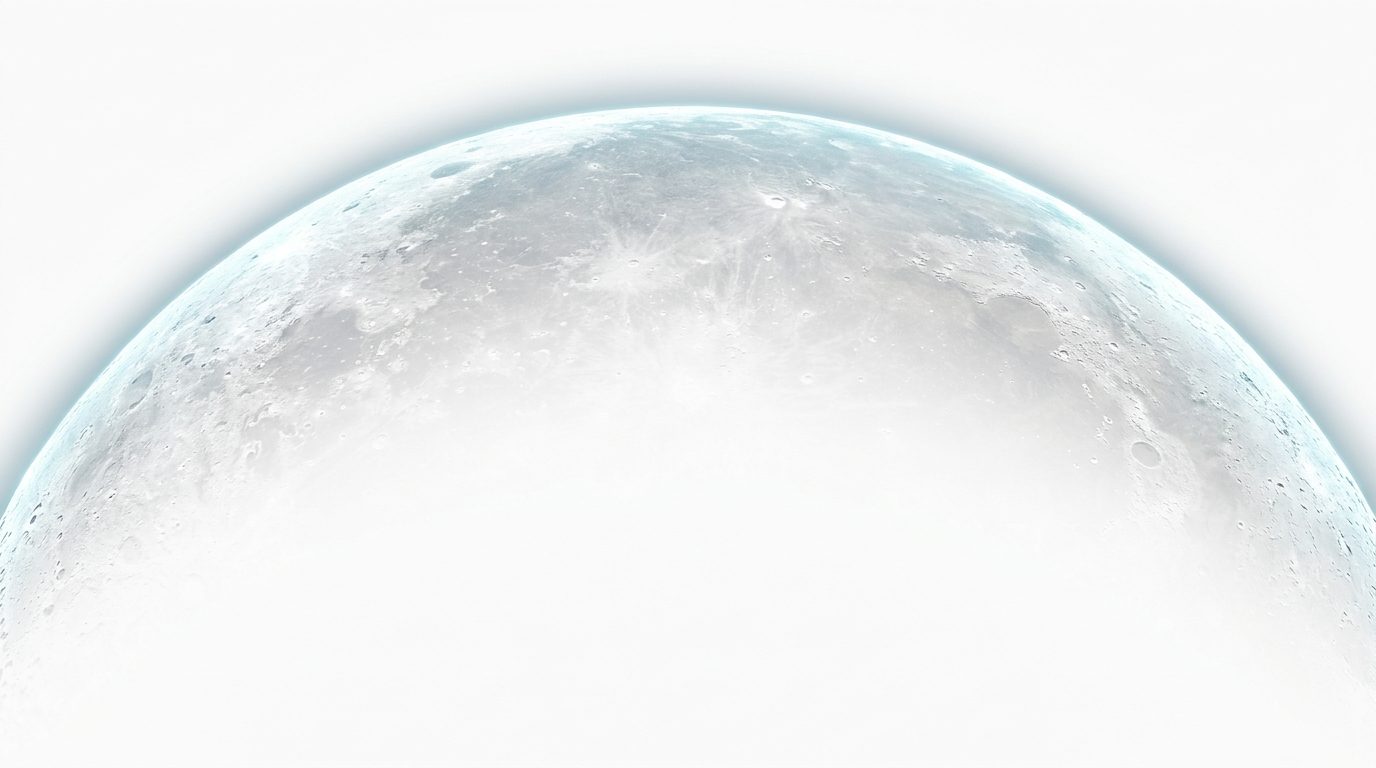 Luminous Moon Horizon