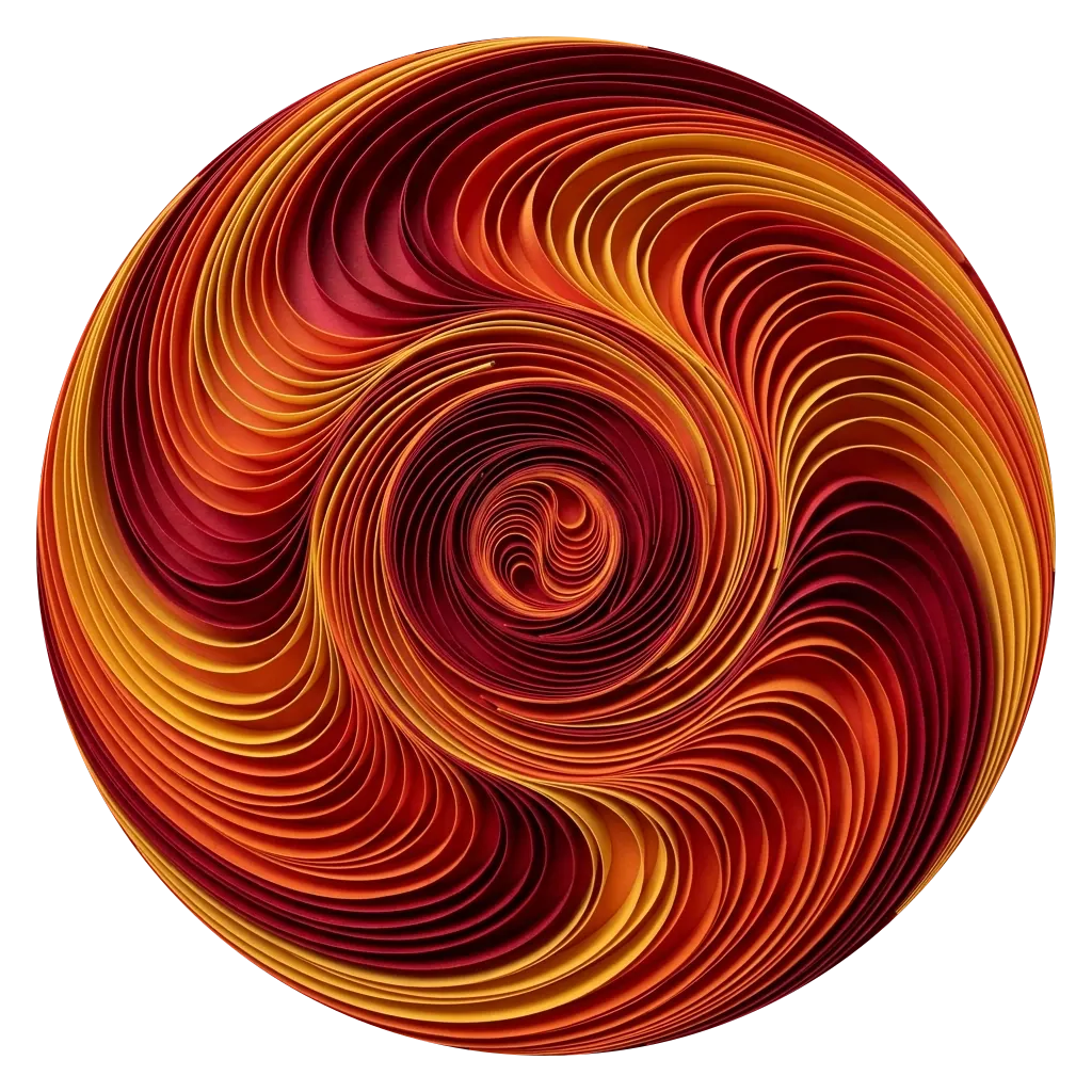 SEO & AI-Search Audit 3D Concentric Architectural Medallion