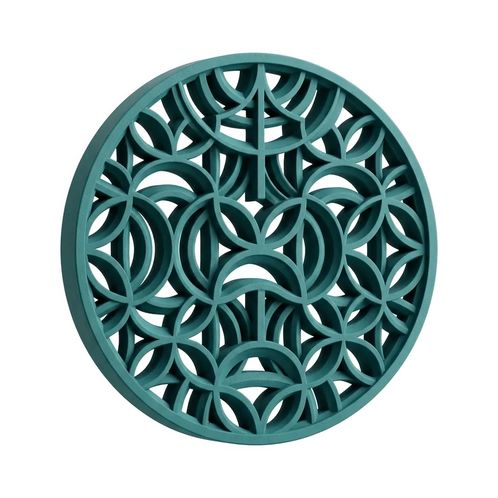 Software Development 3D Architectural Medallion